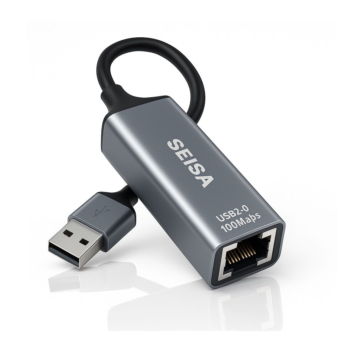 SEISA - Adaptador Seisa Usb A Red Rj45 Gigabit Ethernet 100 Mbps