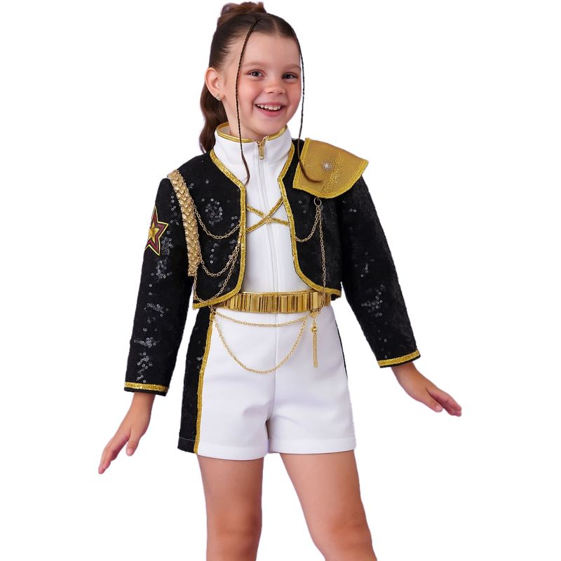 GENERICO - VESTUARIO DE RUMI K-POP GUERRERAS DEMON HUNTER