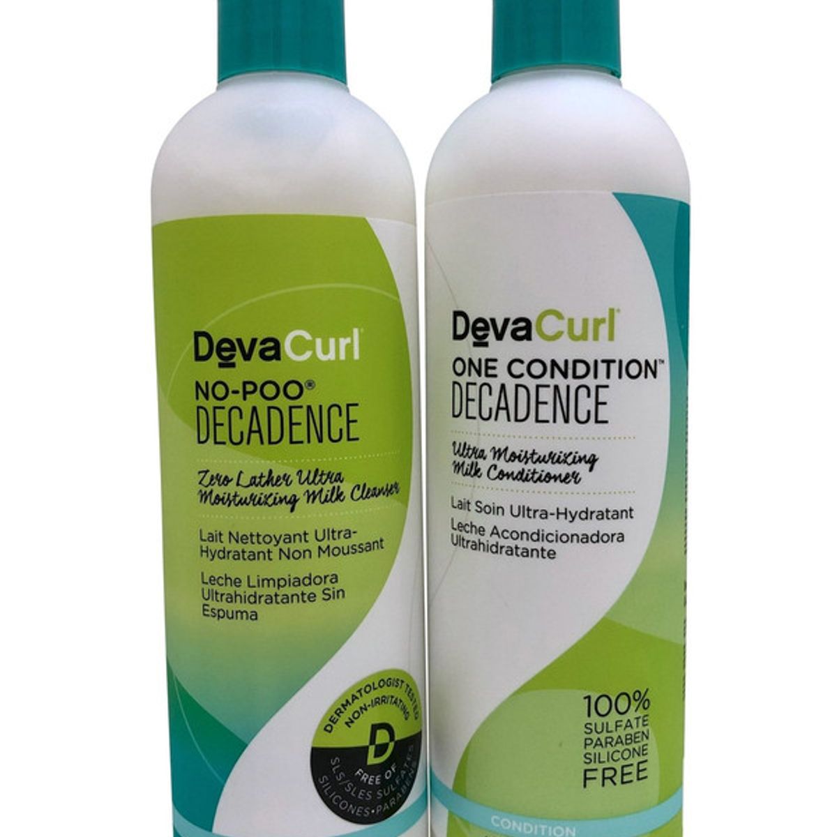 DEVACURL - DevaCurl Set No Poo Decadence Limpiador y Acondicionador Decadence 355 ml cada uno