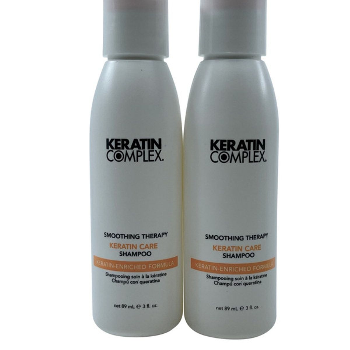 KERATIN COMPLEX - Keratin Complex Champú Smoothing Therapy 89 ml Set de 2