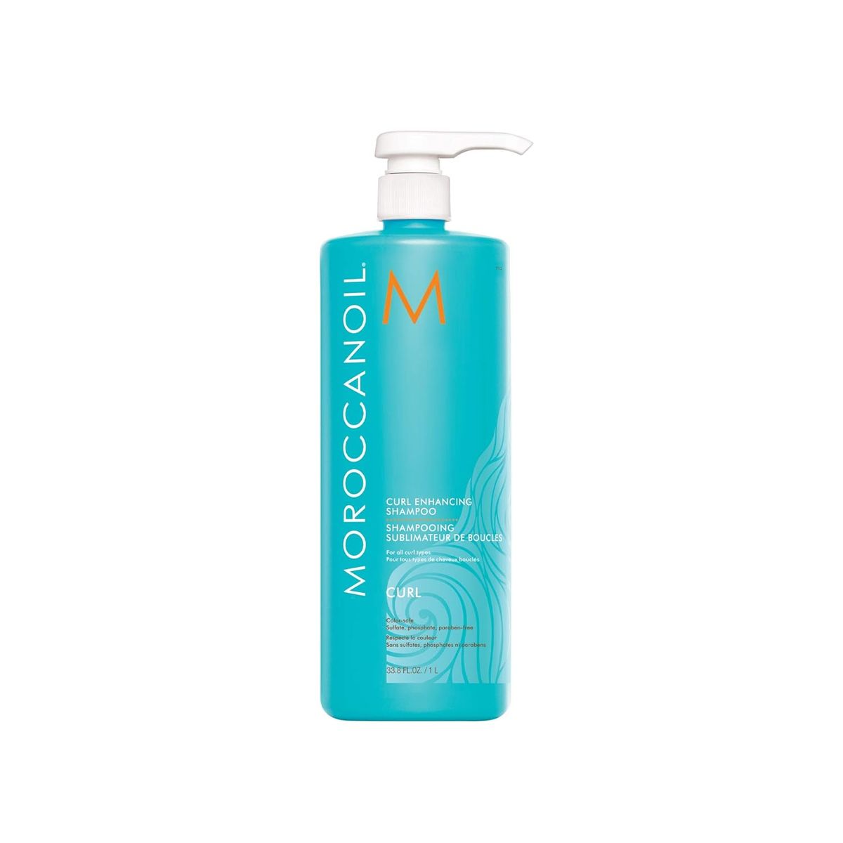 MOROCCANOIL - Shampoo para Rizos 1000 ml - Mejora la Definición de Cabello Rizado