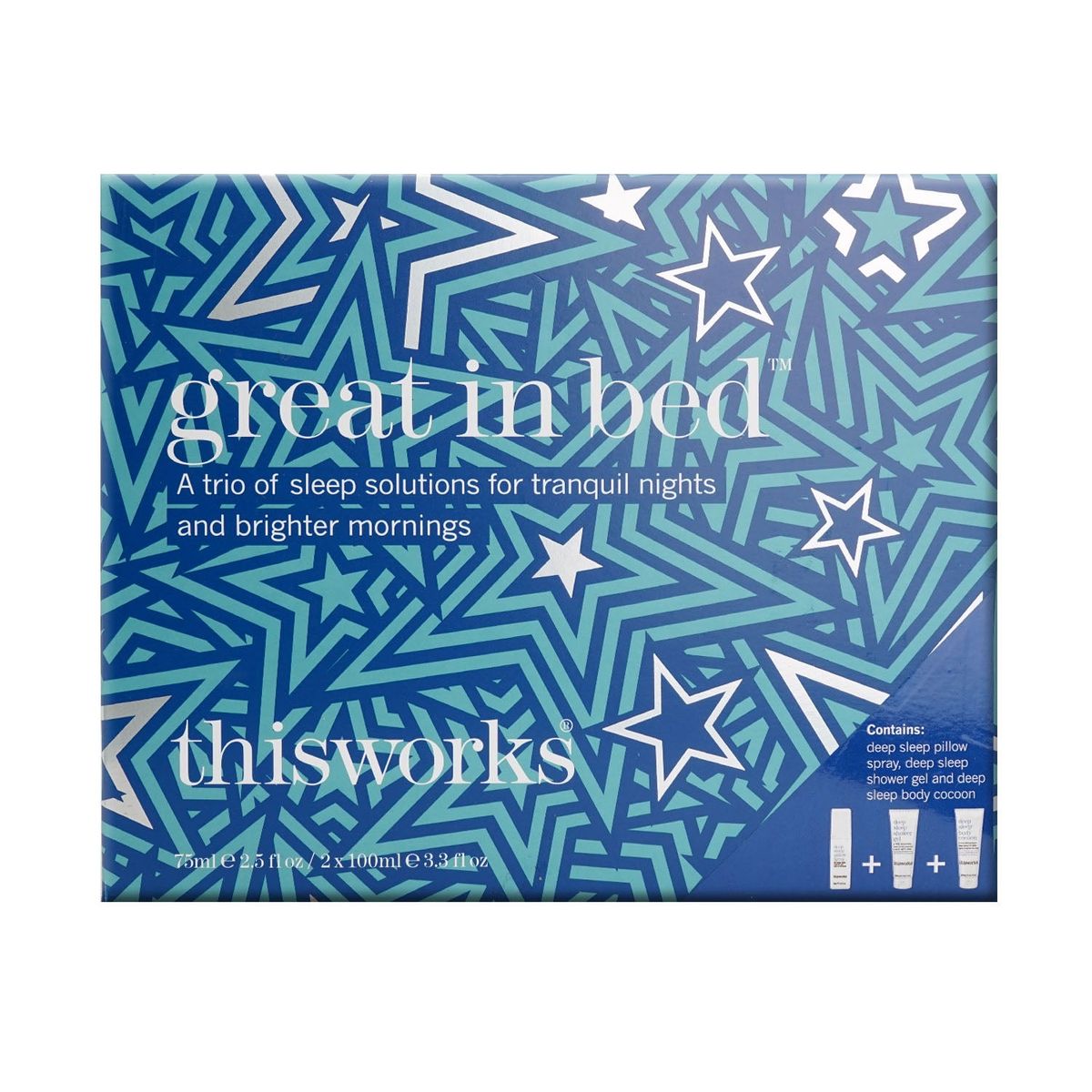 THIS WORKS - ThisWorks Set Great In Bed - Incluye Spray de Almohada 75 ml y Acondicionador de Sueño 50 ml