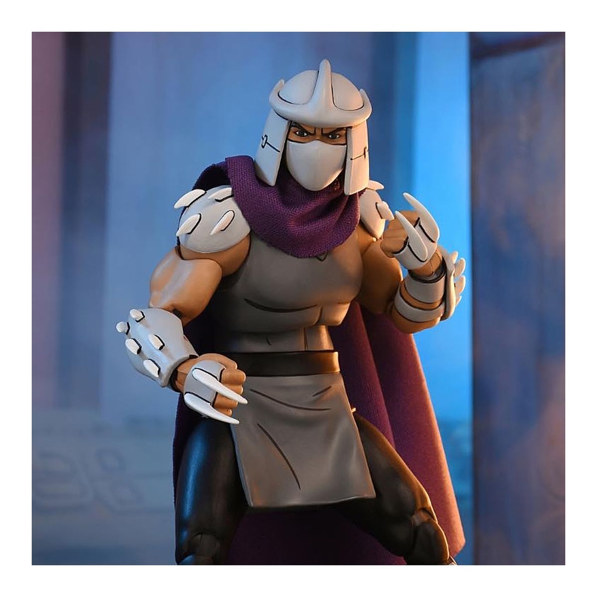 NECA - Figura de acción Destructor Shredder Cartoon Tortugas Ninja