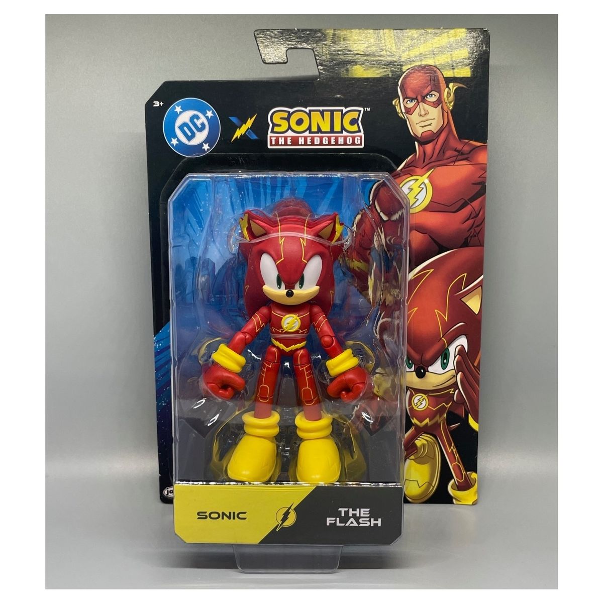 JAKKS PACIFIC - DC x Sonic the Hedgehog Sonic The Flash
