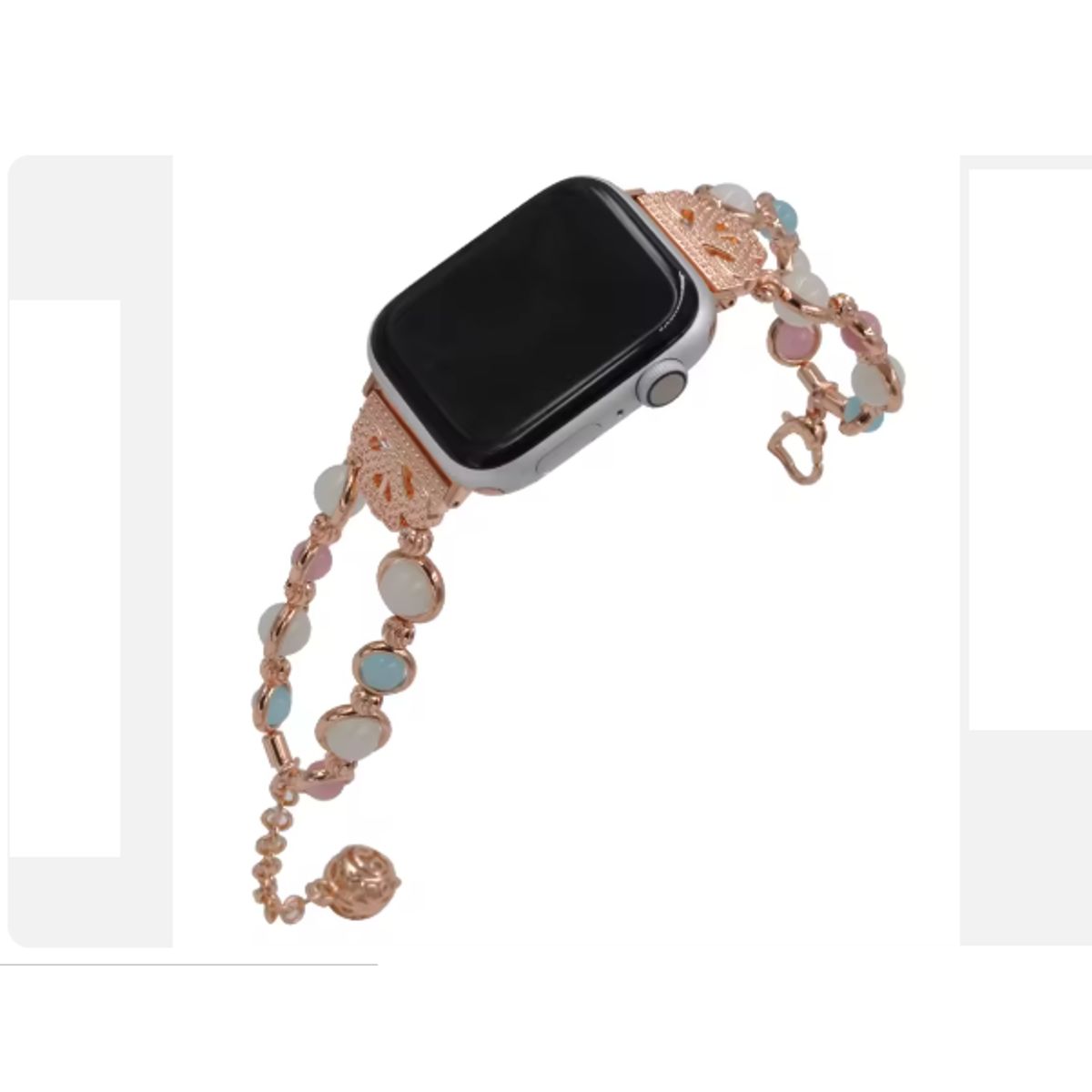 GENERICO - Correa Pulsera Metal para Apple Watch 38mm - Oro Rosa