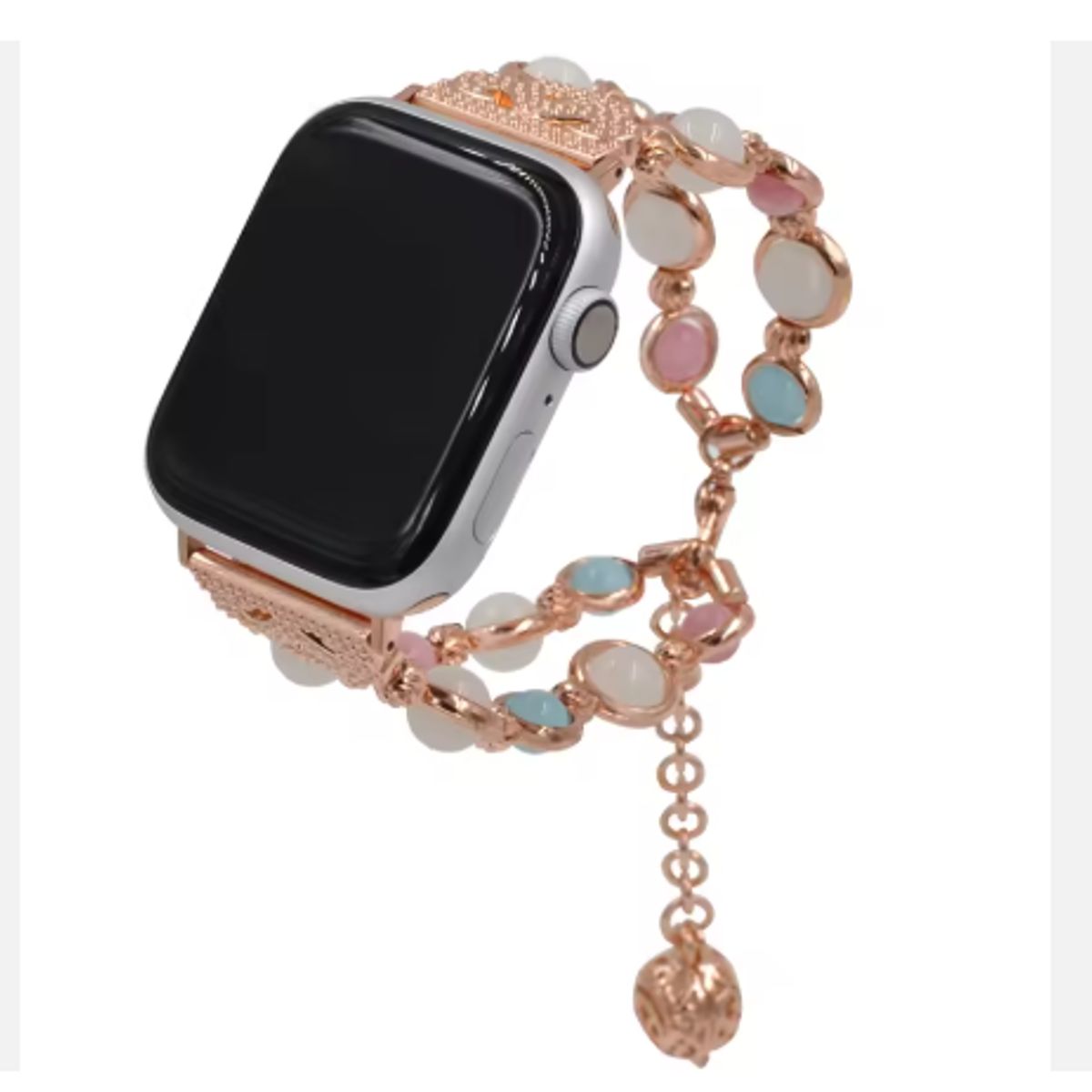 GENERICO - Correa Pulsera Metal para Apple Watch 38mm - Oro Rosa