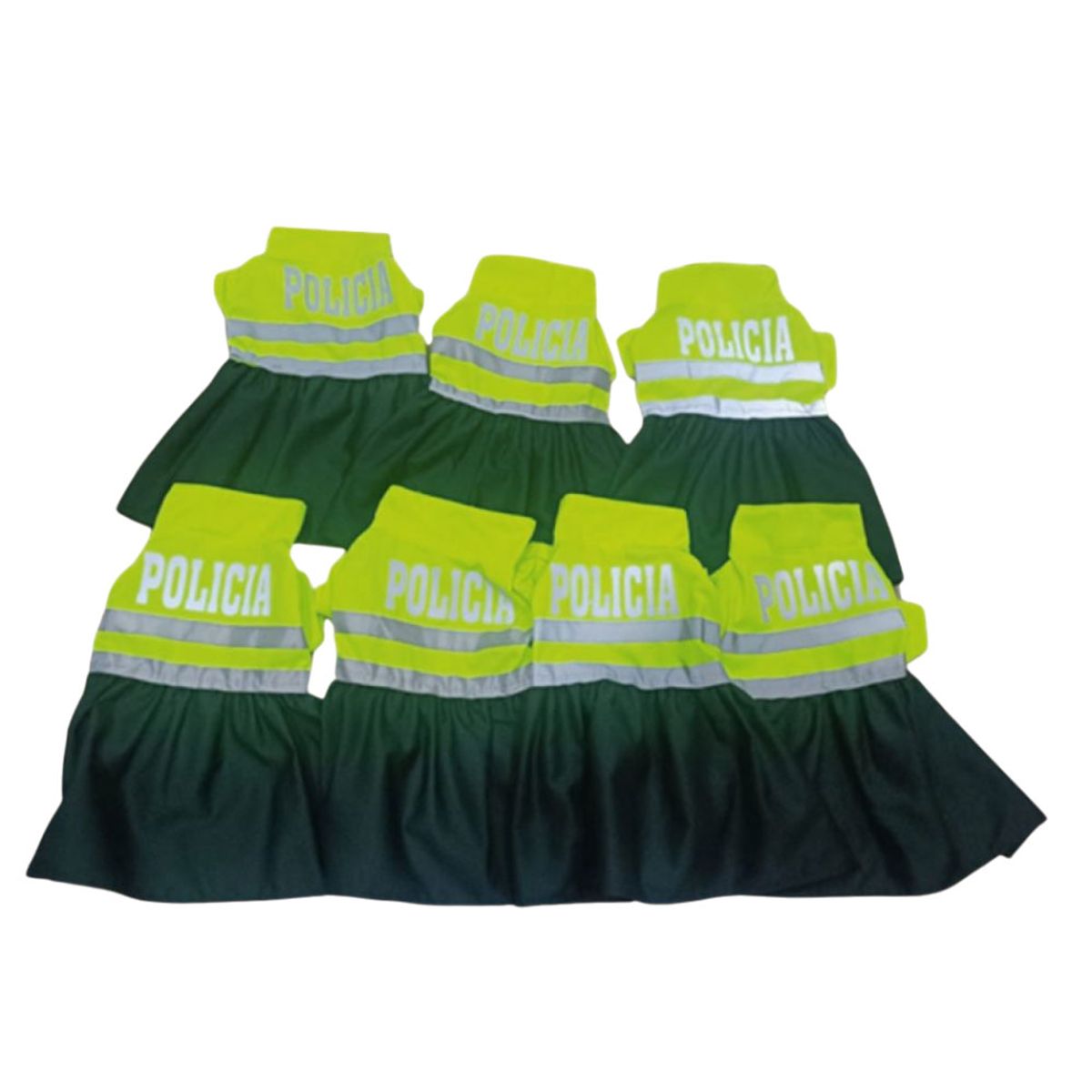 GENERICO - Casaca Mascota Policia Talla 2