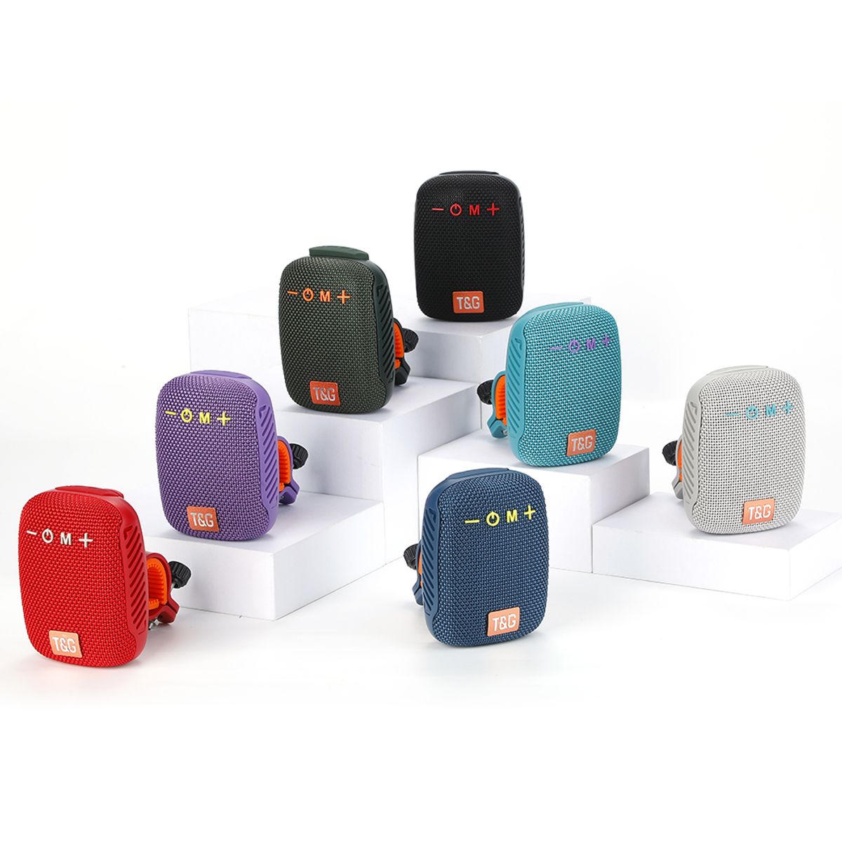 GENERICO - PARLANTE  PARA BICICLETA EN COLOR ROJO