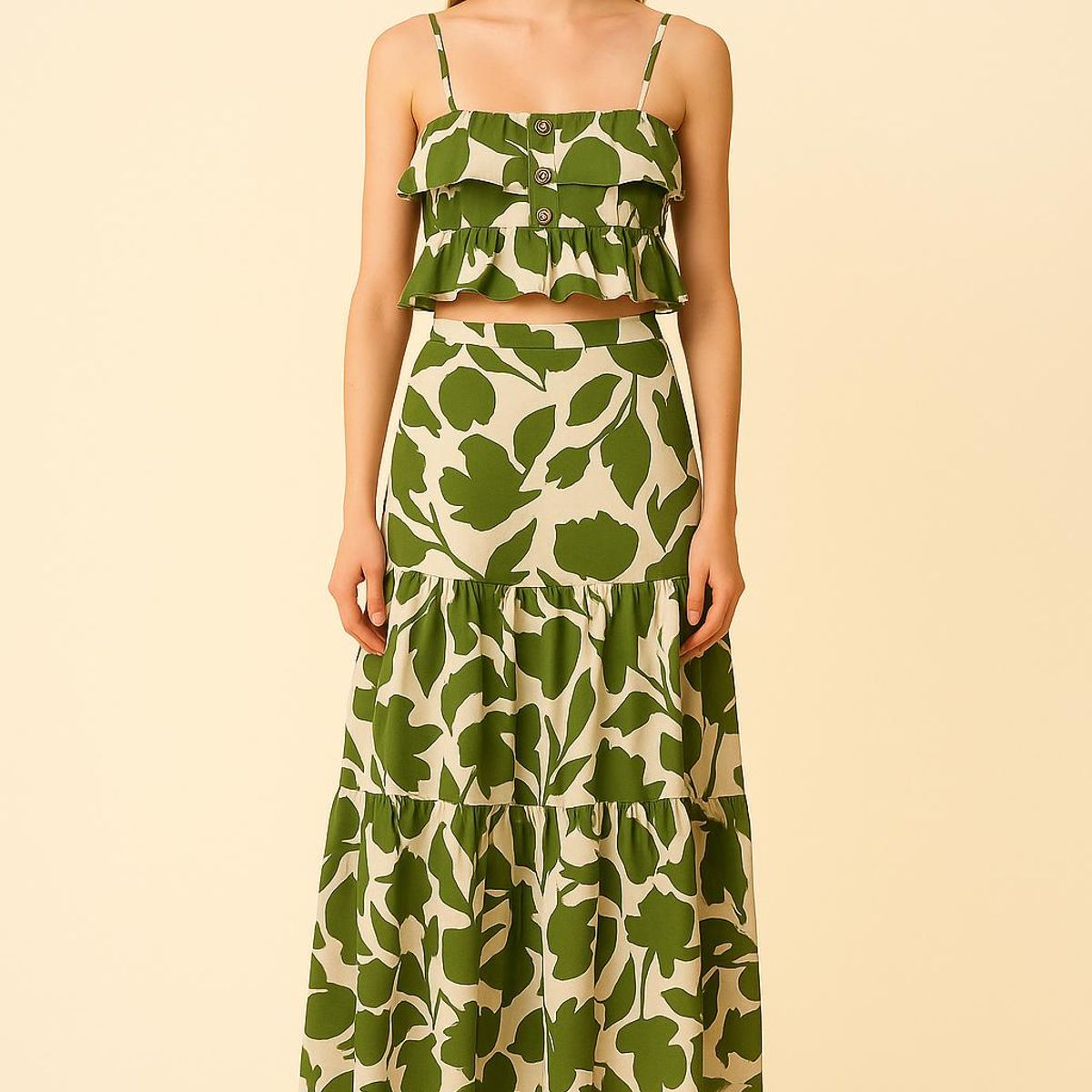 Ama Outfitters - SET DE TOP Y FALDA FLORIDA