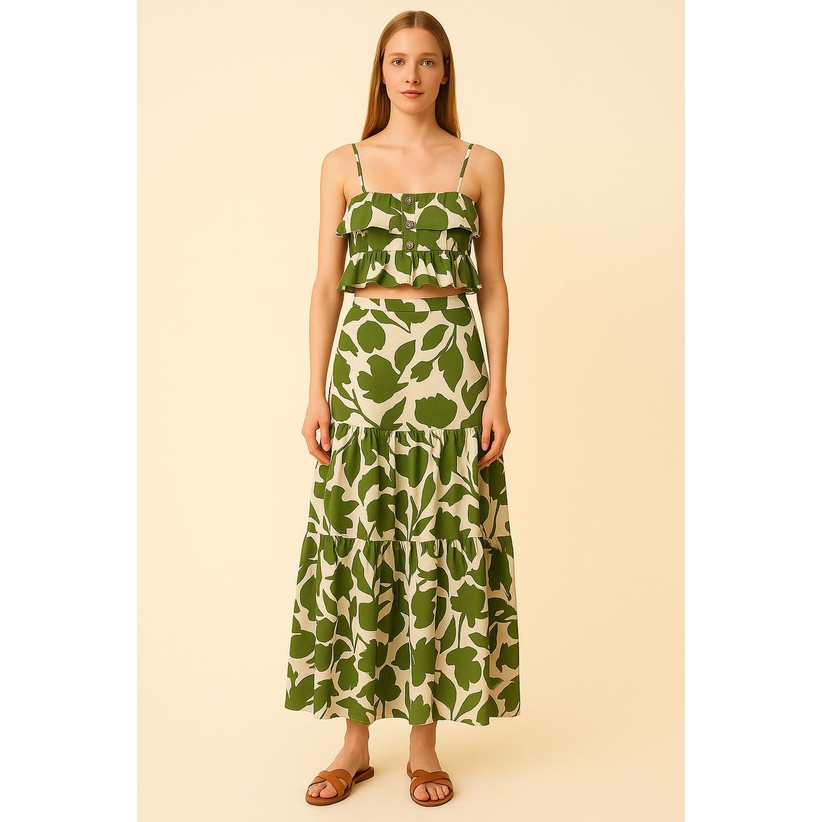 Ama Outfitters - SET DE TOP Y FALDA FLORIDA