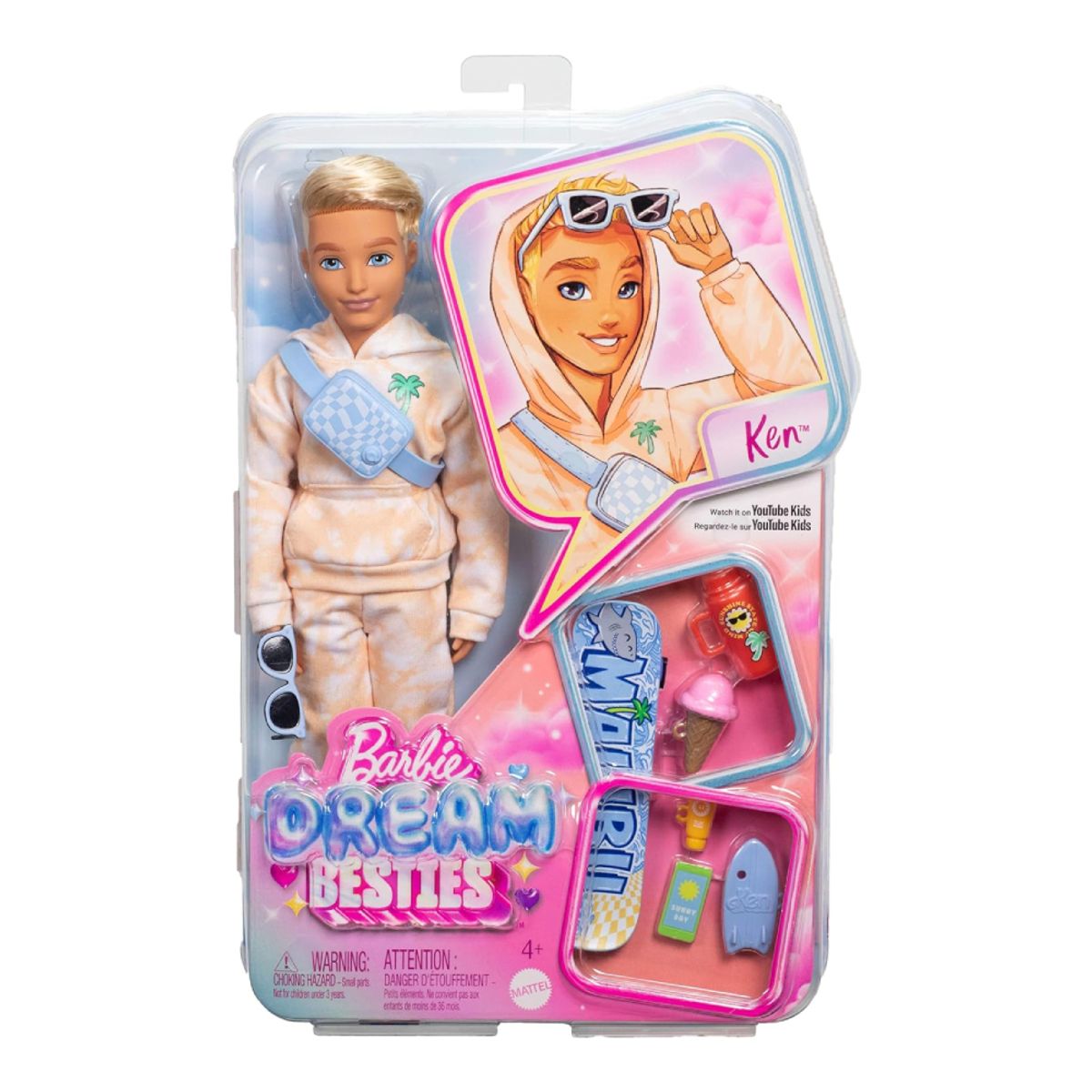 BARBIE - Barbie Ken Dream Besties fgura con accesorios