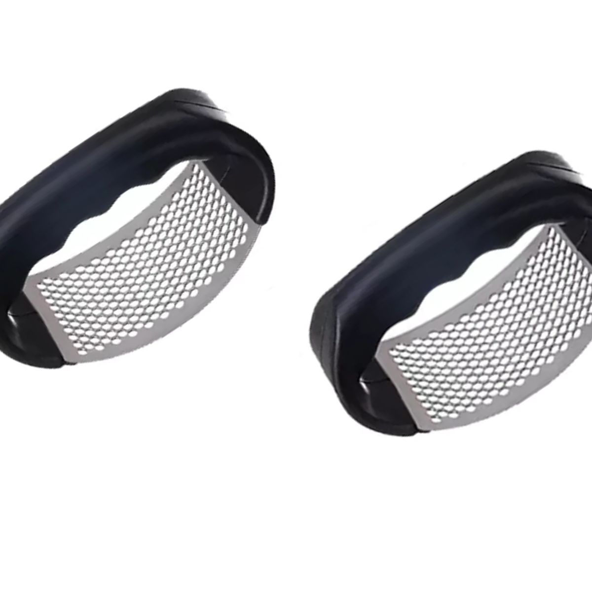 GENERICO - Pack de 2 Prensadores de Ajos De Acero Inoxidable