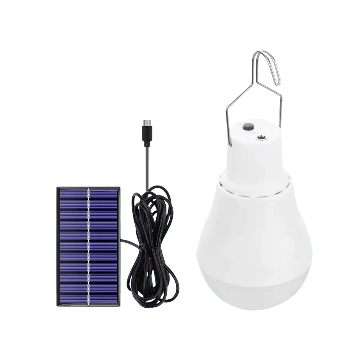 GENERICO - Foco LED Solar Recargable para Camping y Emergencias