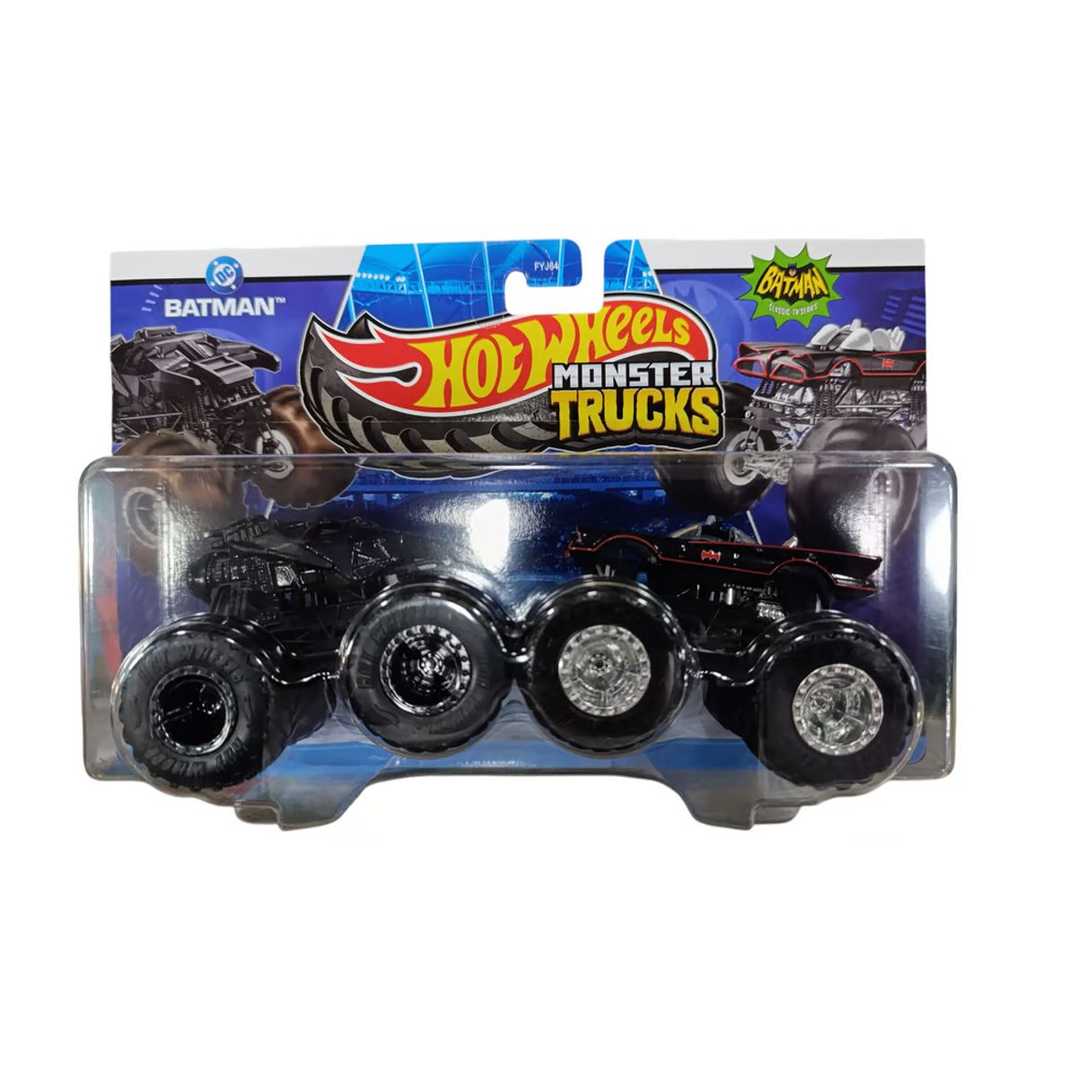 HOT WHEELS - Hot Wheels Monster Truck Pack 2 DC Batman