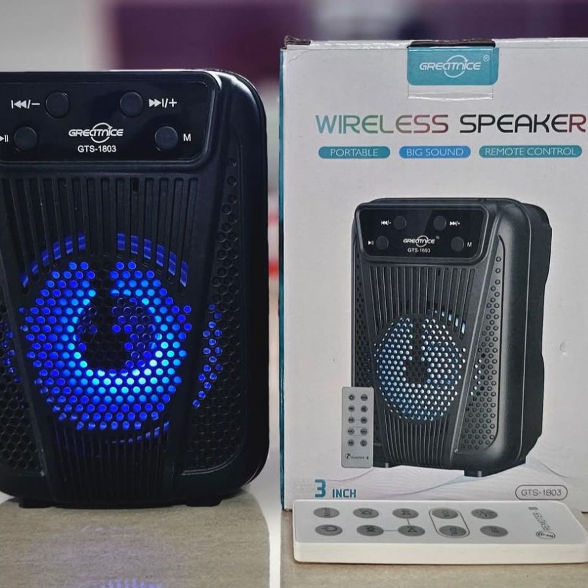 GENERICO - MINI PARLANTE GRAN SONIDO COLOR NEGRO