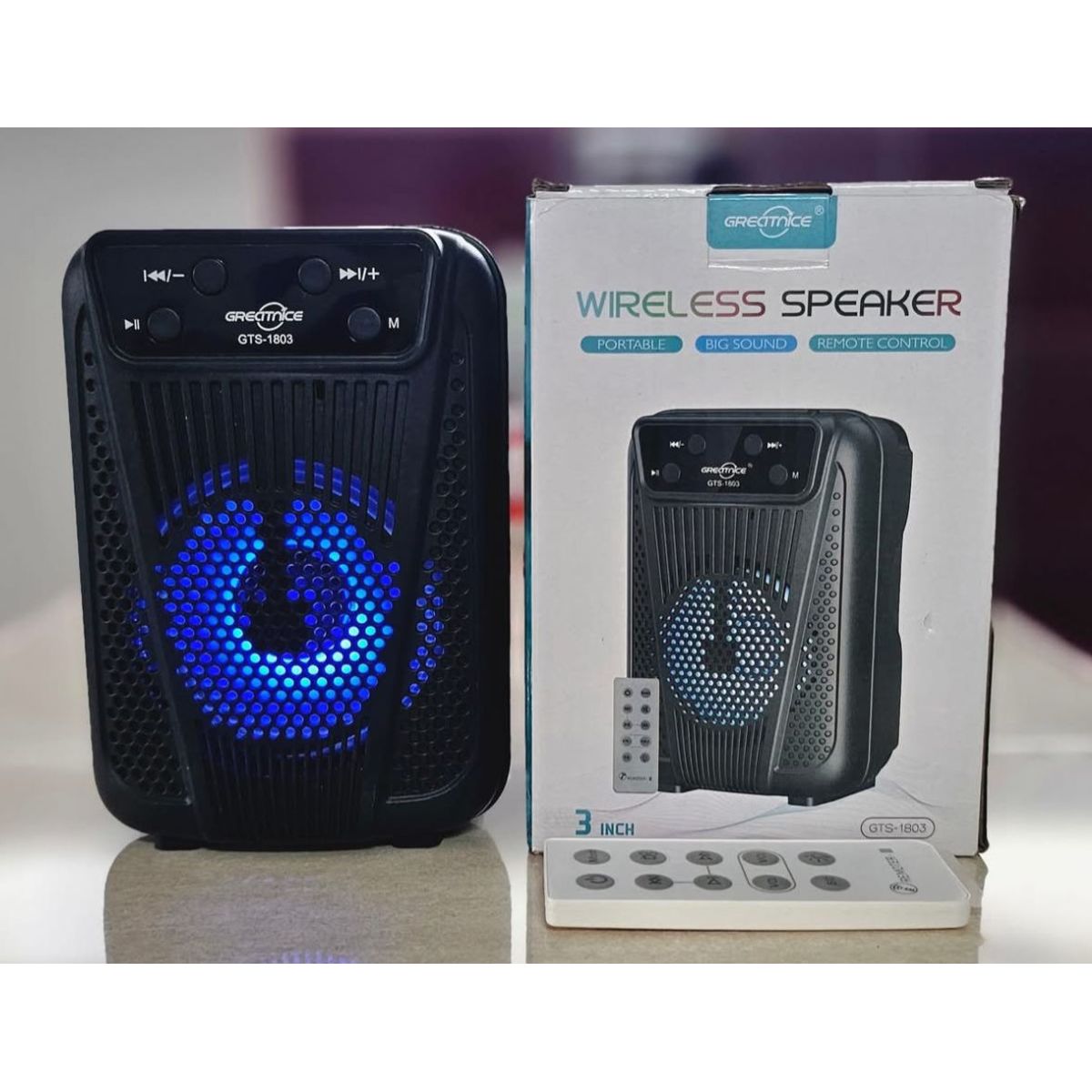GENERICO - MINI PARLANTE GRAN SONIDO COLOR NEGRO