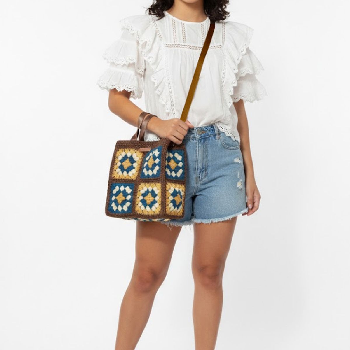 GENERICO - Bolso Sol y Mar Valentis Estilo Boho Tejido