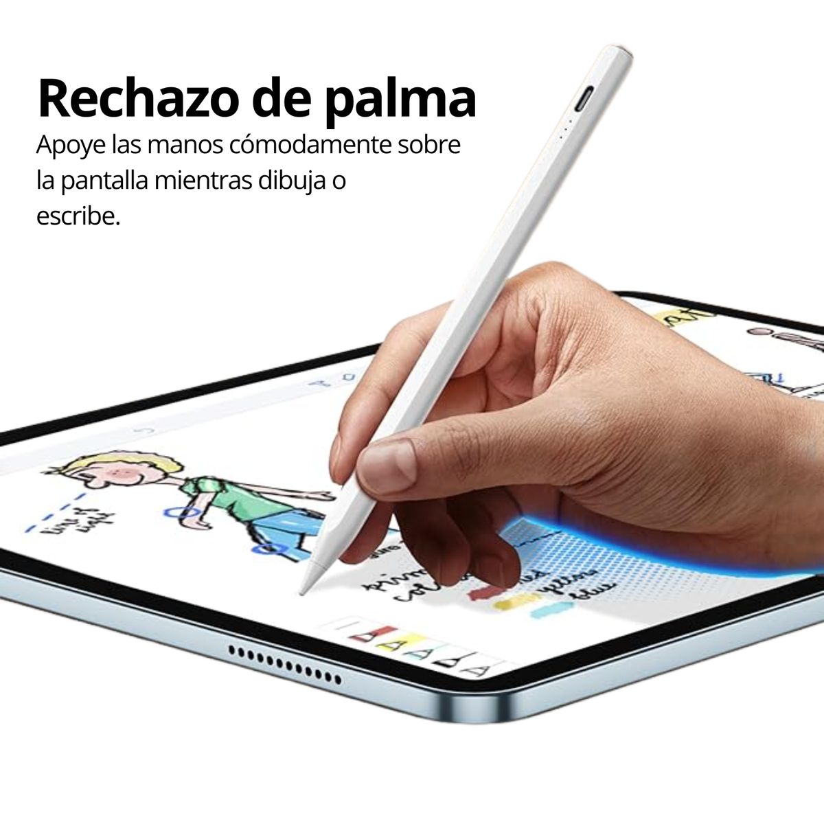 STYLUS - Lápiz Pencil magnético para iPad con rechazo de palma