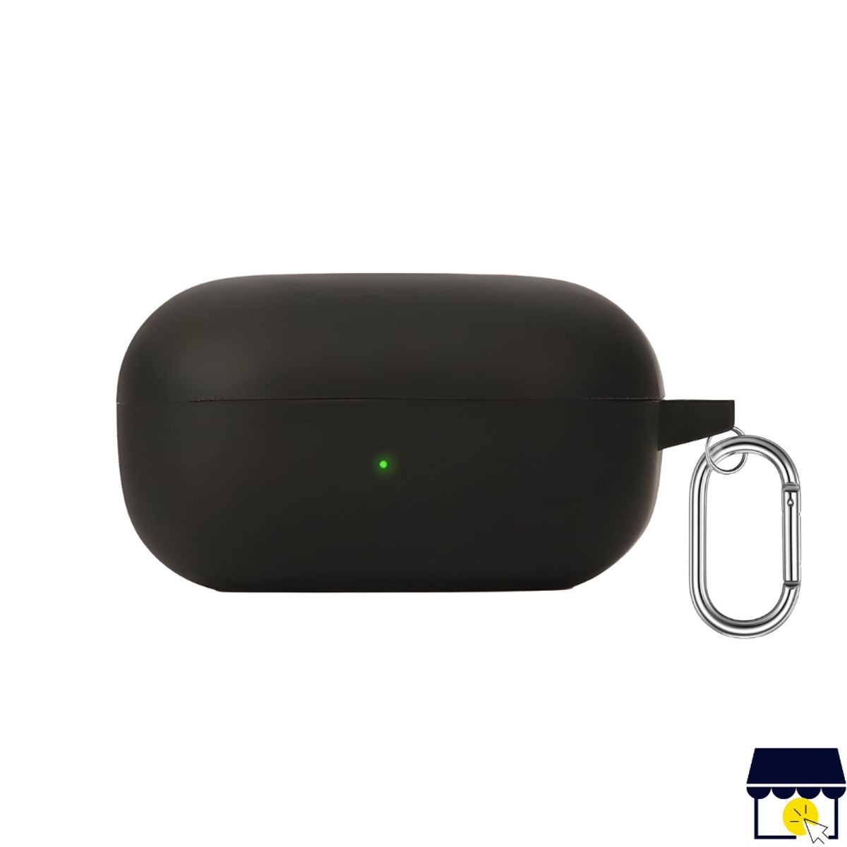 GENERICO - Case funda para Galaxy Buds 2 / FE / 2 Pro / Live / Core - Negro