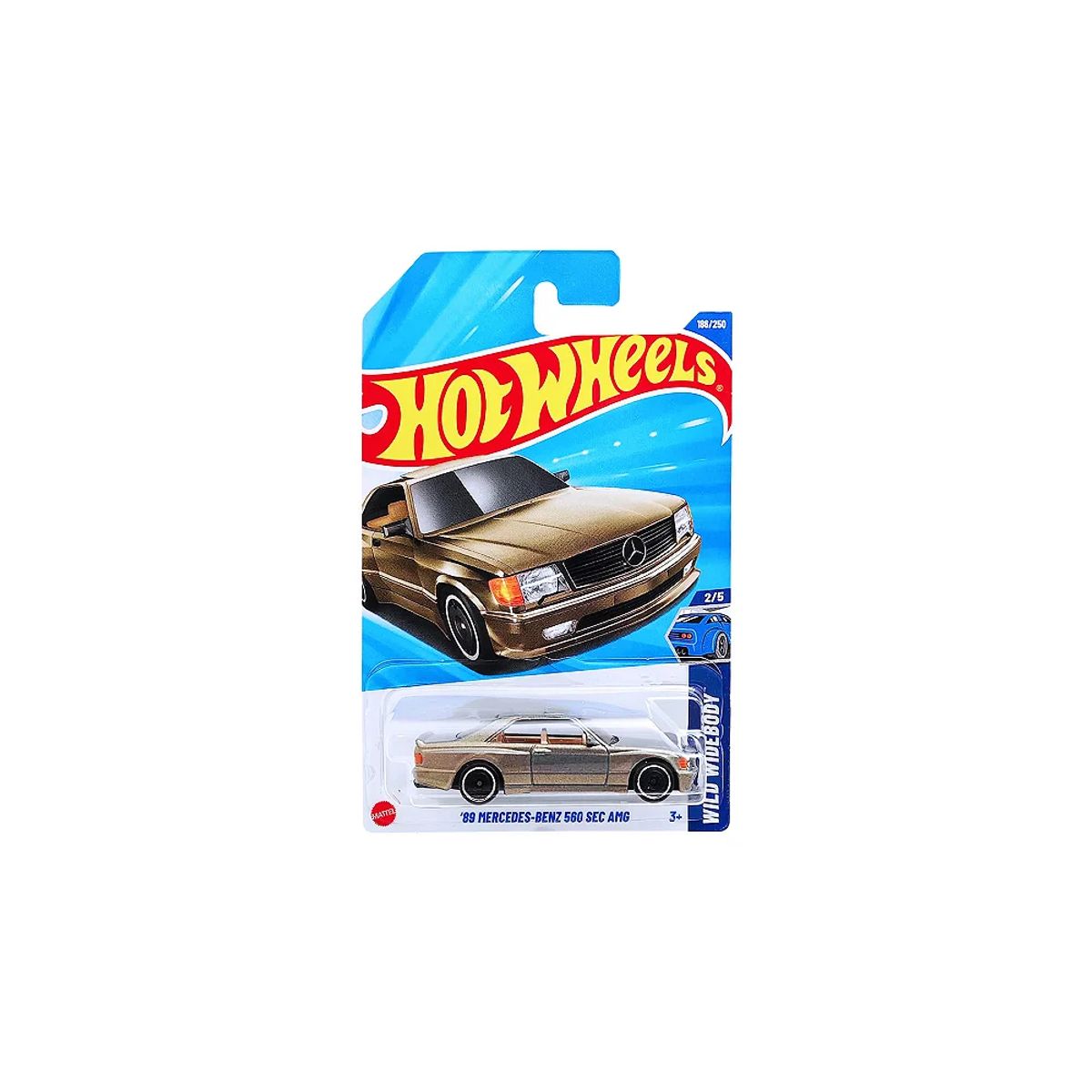 HOT WHEELS - Hot Wheels 89 Mercedes Benz 560 SEC AMG