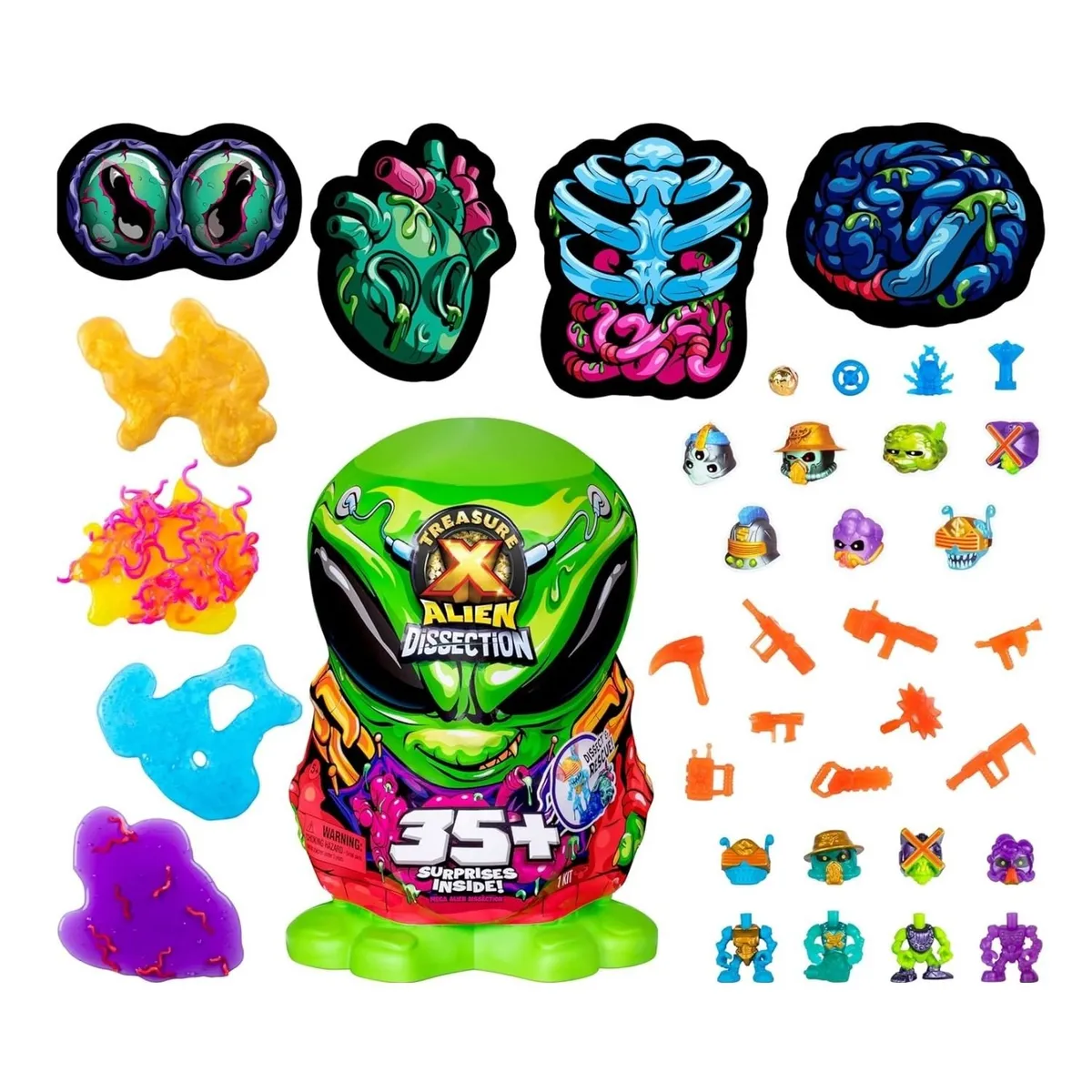 TREASUREX - FIGURA DE ACCIÓN TREASURE X MEGA ALIEN DISSECTION