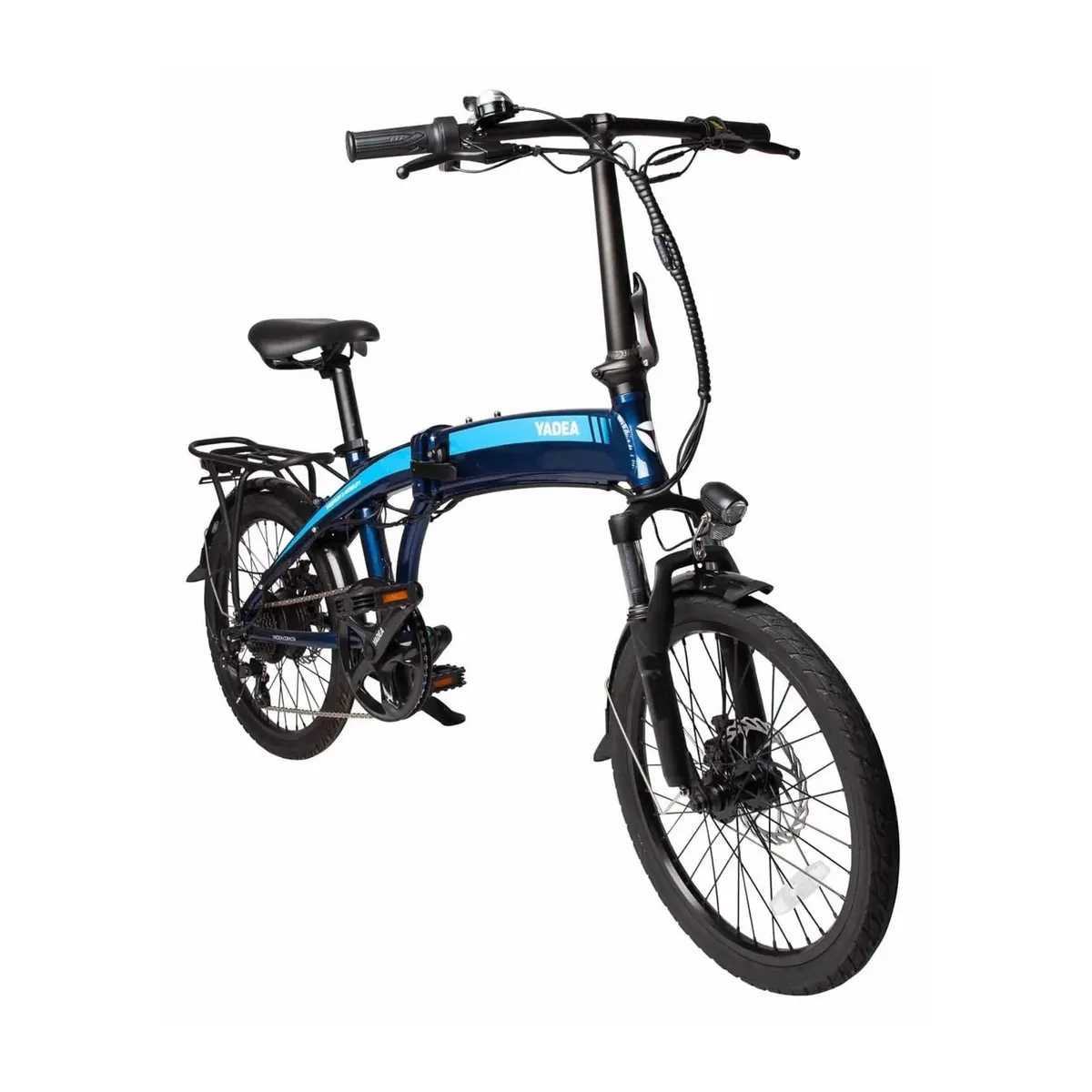 GENERICO - E-BIKE YADEA YF1001010 PLEGABLE INC. BATERIA, CARGADOR Y LLAVES AZUL