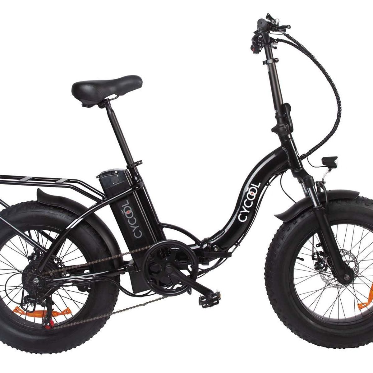 GENERICO - E-BIKE CYCOOL EWILD20W1005 CON TIMON PLEGABLE, INC. BATERIA, CARGADOR Y LLAVES NEGRO