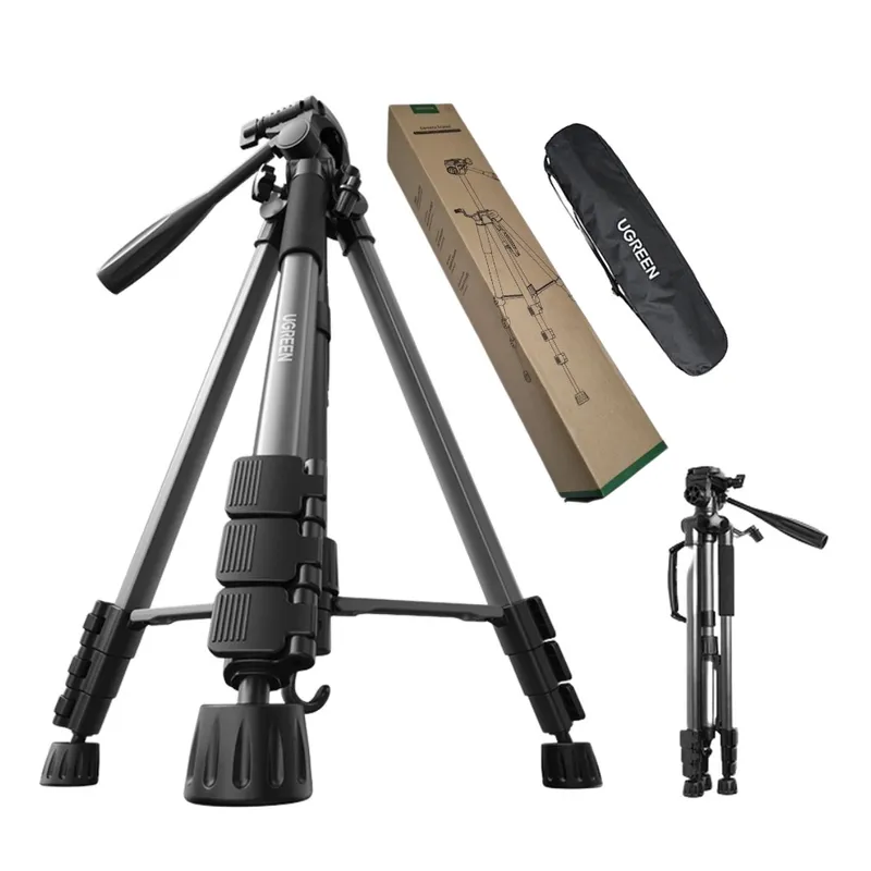 UGREEN - Tripode de 1.75 metros para Celular Camara Proyectores y Telescopio
