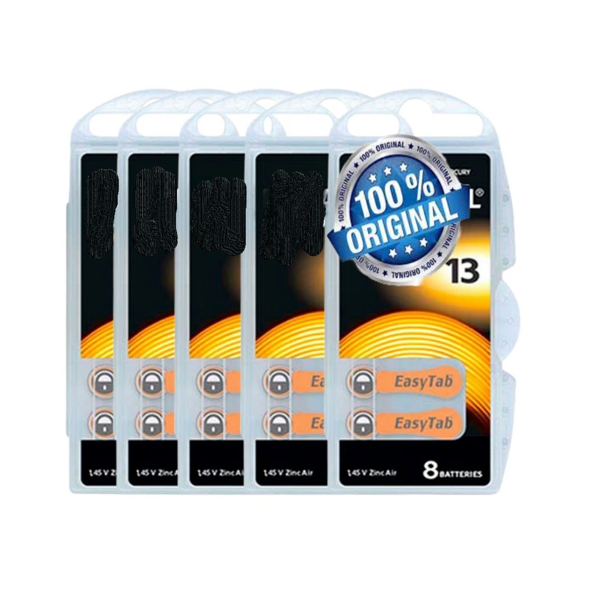PREMIUM - Pilas Para Audífonos De Sordera 13 - Pack 40 pilas Original