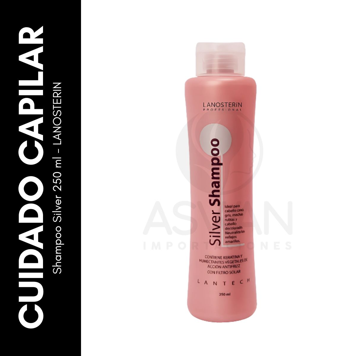 GENERICO - Shampoo Silver 250 ml - LANOSTERIN