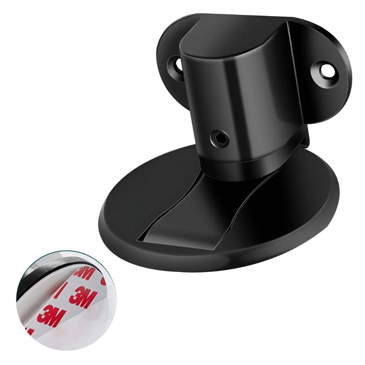 GENERICO - TOPE MAGNÉTICO DE PUERTA DE ACERO INOXIDABLE ACABADO MATE