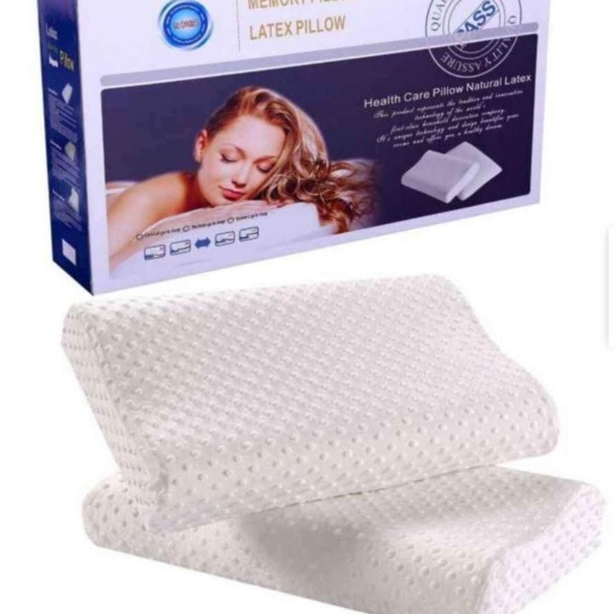 GENERICO - Almohada Ortopédica Viscoelástica Cervical Memory foam