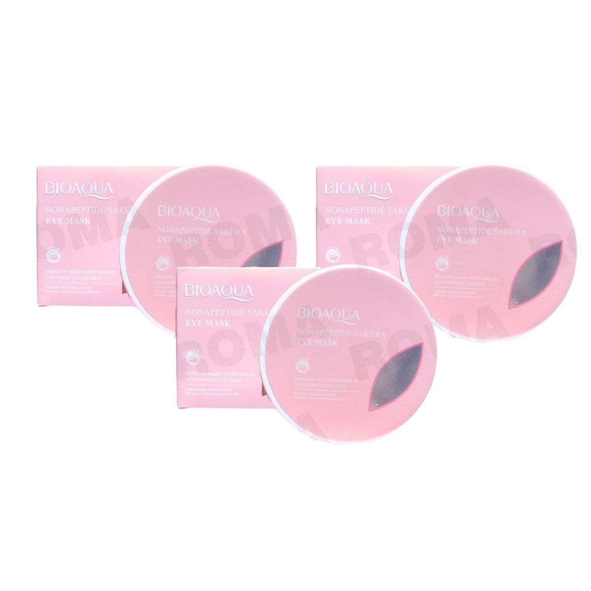 BIOAQUA - PACK 3 MASCARILLA PARA OJERAS EN GEL  SAKURA 80G BIOAQUA