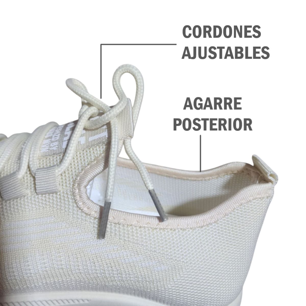 GENERICO - Zapatillas Deportivas para Hombre - Beige