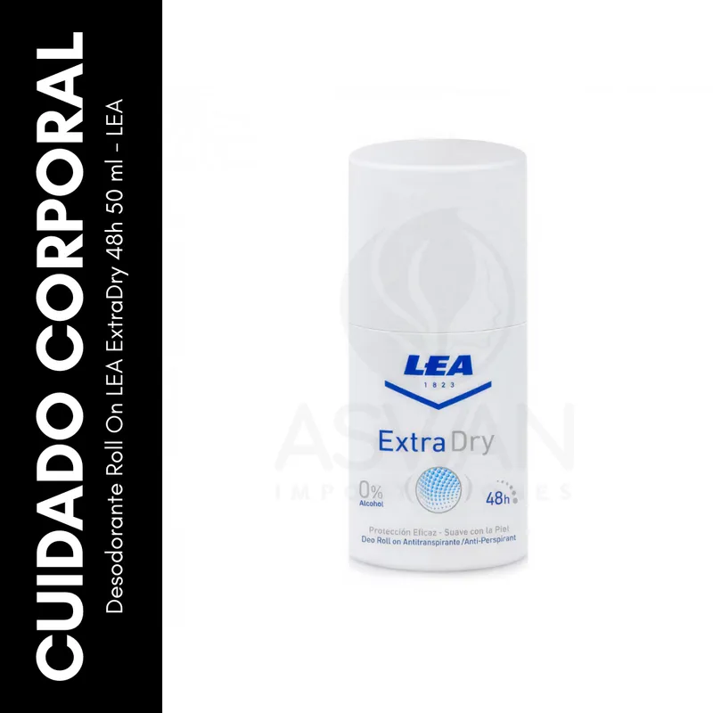 GENERICO - Desodorante Roll On LEA ExtraDry 48h 50 ml - LEA