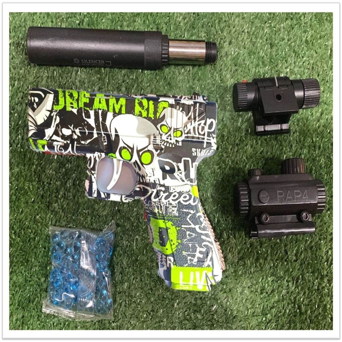 GENERICO - Juguete Pistola Hidrogel