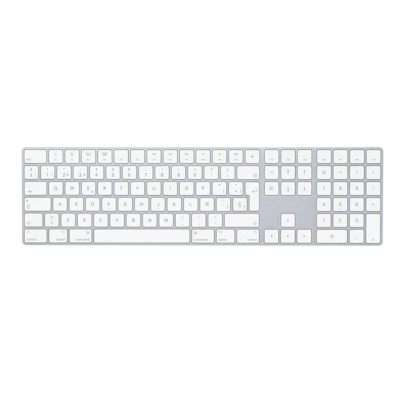 APPLE - TECLADO APPLE MAGIC KEYBOARD DISEÑO ERGONÓMICO BLUETOOTH PN MQ052LE-A