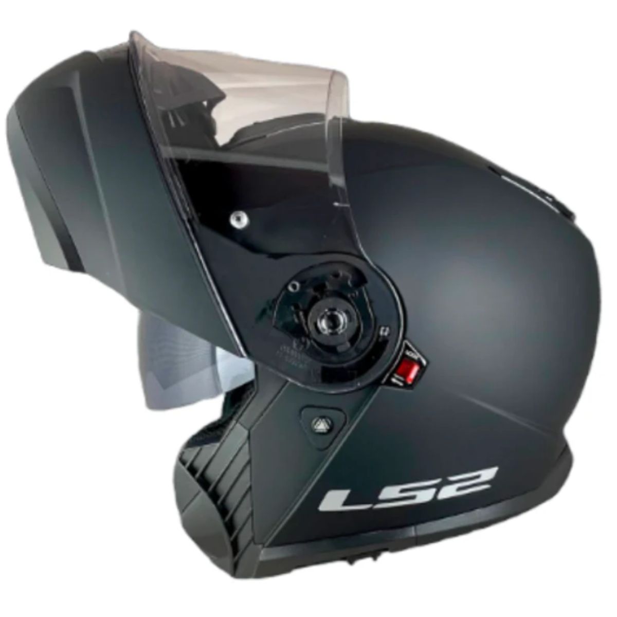 LS2 - CASCO MOTO LS2 ABATIBLE STROBE II NEGRO MATE