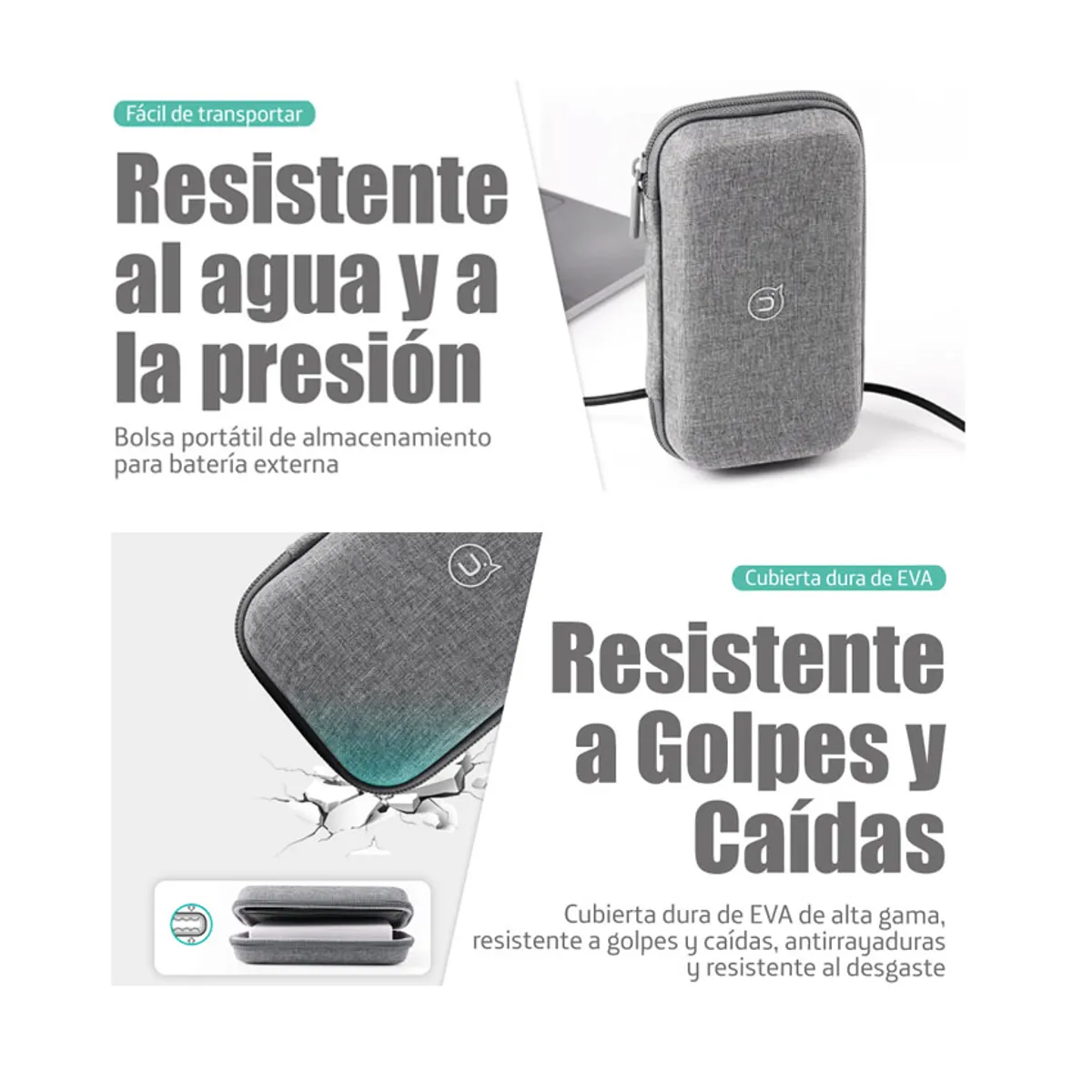 USAMS - Estuche USAMS Organizador Cables Accesorios Power Bank etc