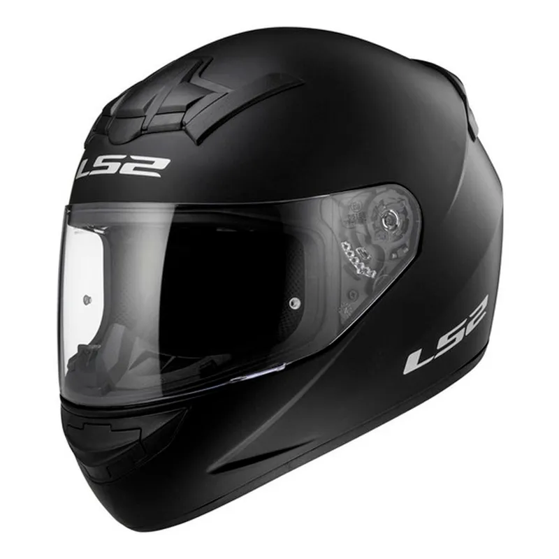 LS2 - CASCO MOTO LS2 FF352 NEGRO BRILLO ECER