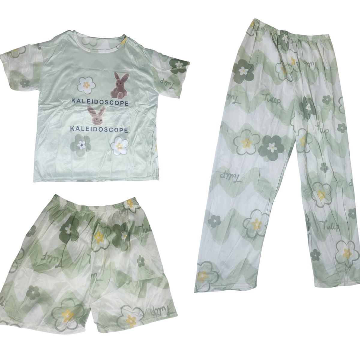 GENERICO - Pijama conjunto pantalon shot diseño kawaii