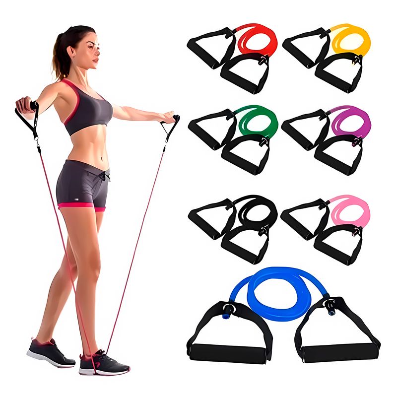 GENERICO - Banda elástica de gimnasio colores variados