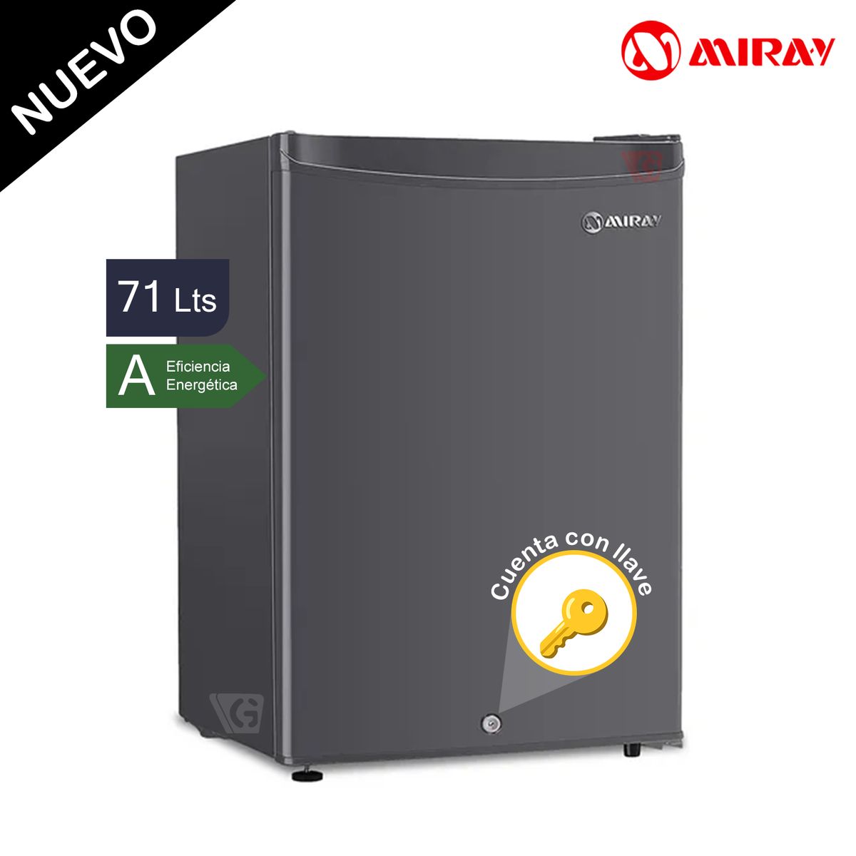 MIRAY - Frigobar Miray RM-75X Frost 71L