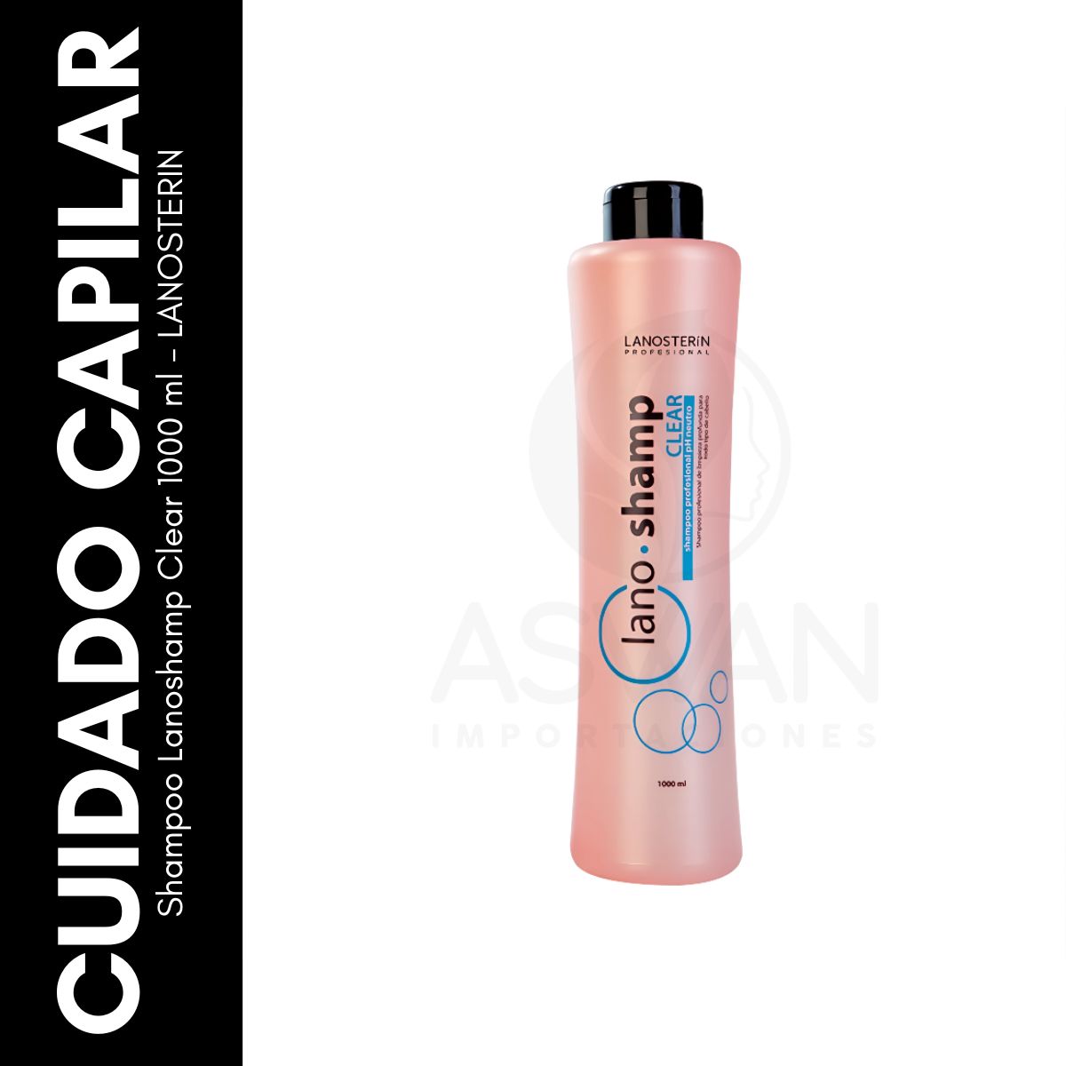 GENERICO - Shampoo Lanoshamp Clear 1000 ml - LANOSTERIN