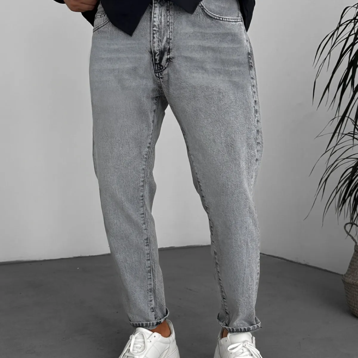 GENERICO - PANTALONES MOM JEANS DE HOMBRE