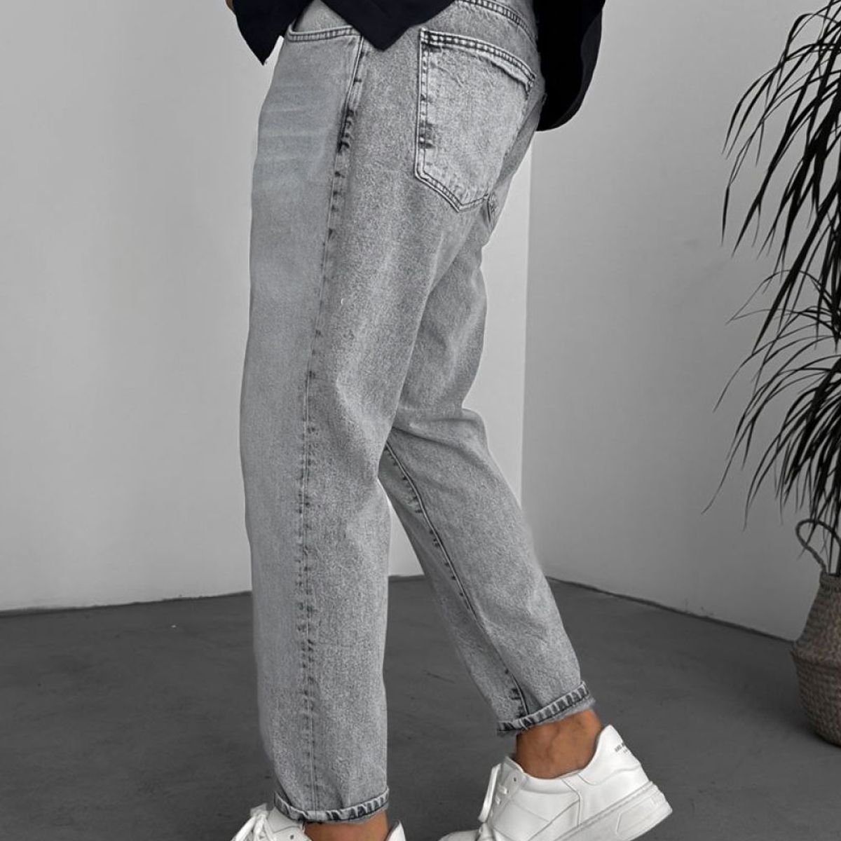 GENERICO - PANTALONES MOM JEANS DE HOMBRE