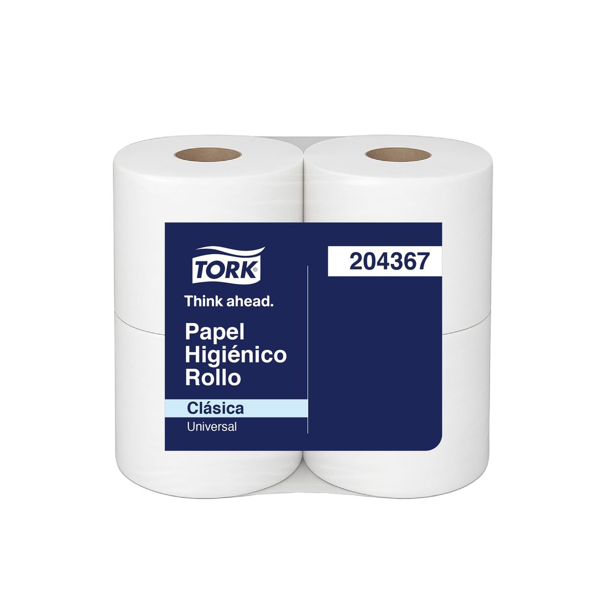 TORK - Papel Higiénico Tork 4 Rollos x 50 m