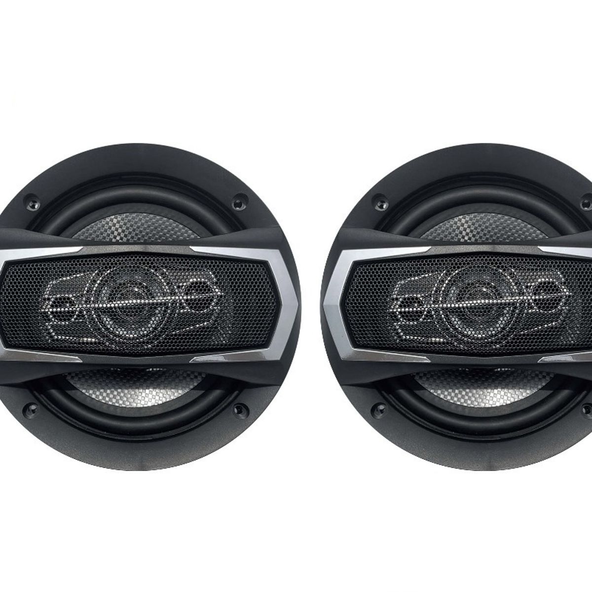 GENERICO - Parlante Redondo Para Auto Coaxial 4vias 6x5 2000w