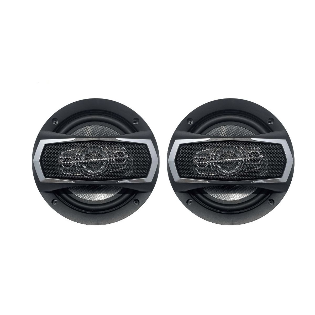 GENERICO - Parlante Redondo Para Auto Coaxial 4vias 6x5 2000w