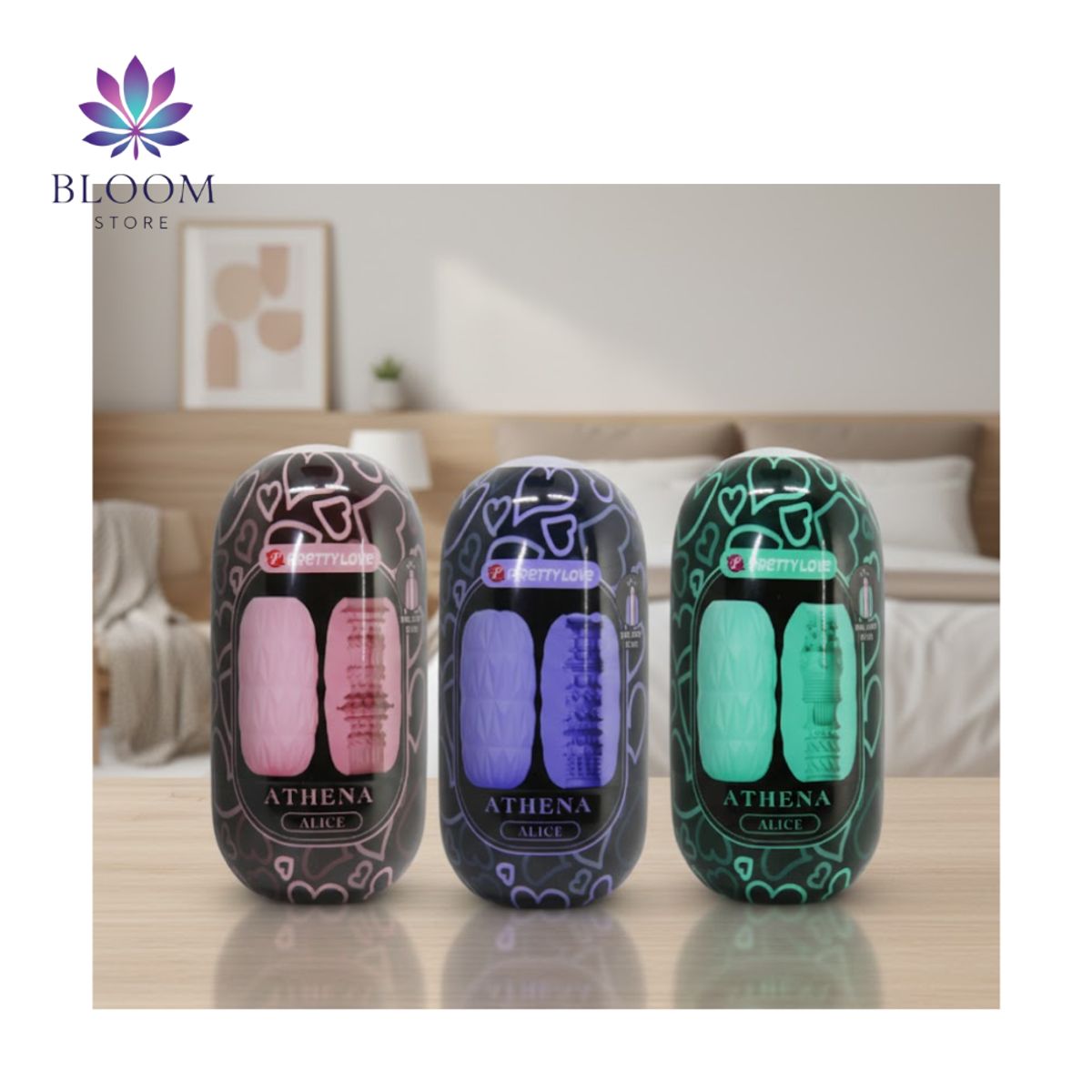 PRETTY LOVE - MASTURBADOR HOMBRE TEXTURIZADO ESFERA ESTIMULANTE